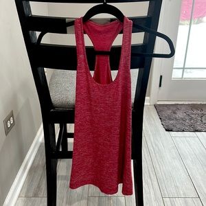 Red LuLulemon Women’s size 2 Razor back Tank Top